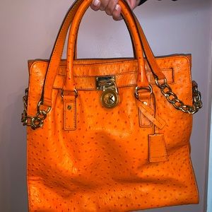 Michael Kors Genuine Leather Shoulder Bag